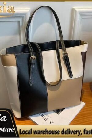 Bekia BEKIA Splicing Ladies Handbag high-capacity Tote Bag