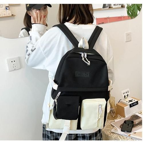 5in1 Backpack Set Unisex Backpack handbag sling bag, pencil bag wallet - Image 2