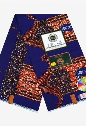 Hitaget Wax fabric - 6 Yards